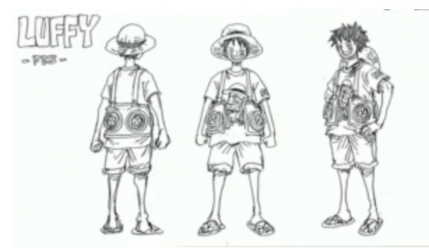 ワンピース「RED」ルフィの衣装設定