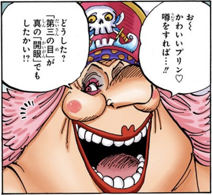ワンピース 第853話 「第3の目」が真の「開眼」でもしたのかい!?