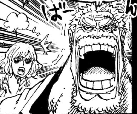 ワンピース 第1088話 ガープ中将とホトトギス中将