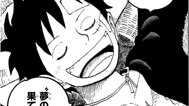 ワンピース 第1060話 ルフィの‟夢の果て”