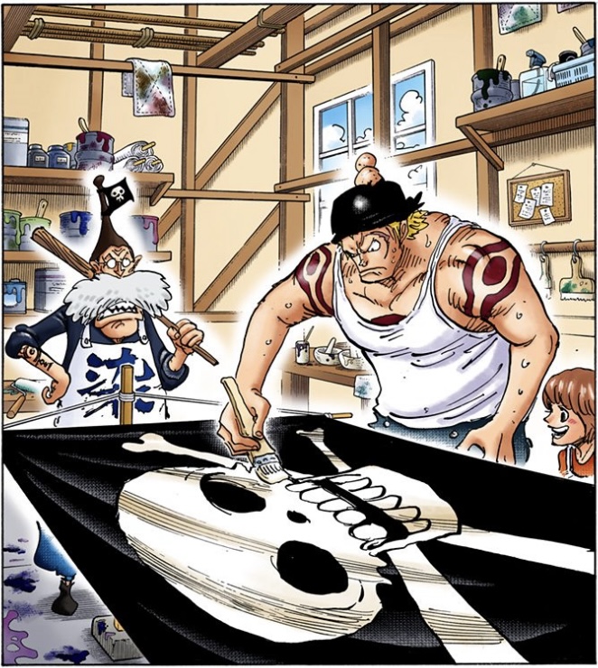 ワンピース 第915話 押し掛け麦わら大船団物語Vol.43 番外編「海賊廃業 染物職人ベラミー」