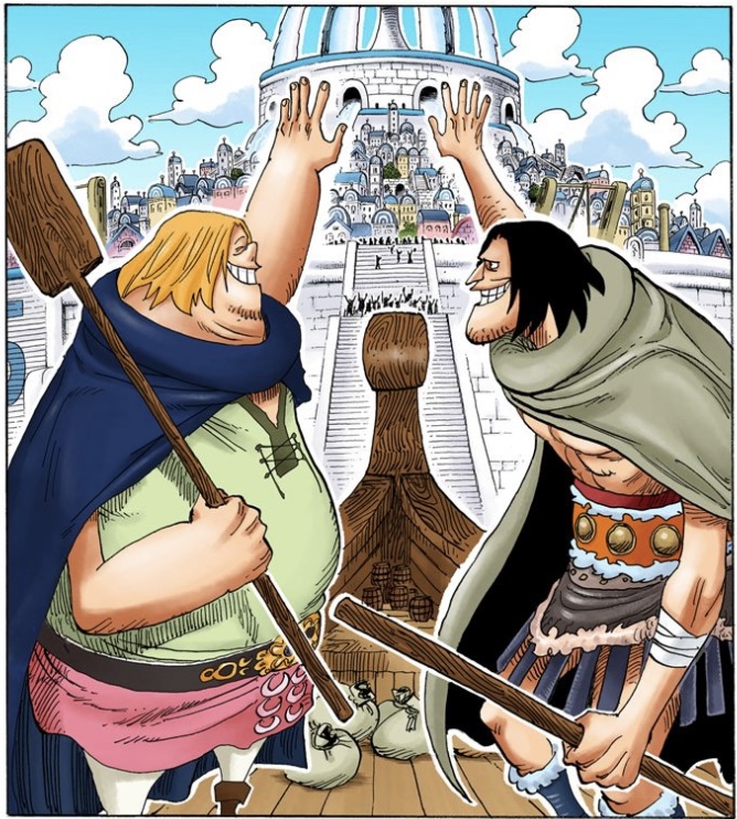 ワンピース 第490話 オイモとカーシー