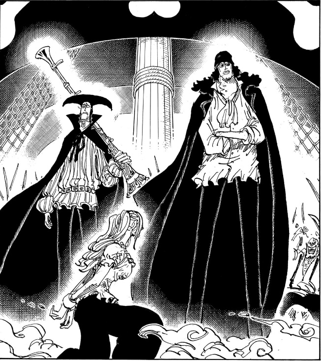 ワンピース 第1064話 プリンを捕まえたクザンとオーガー