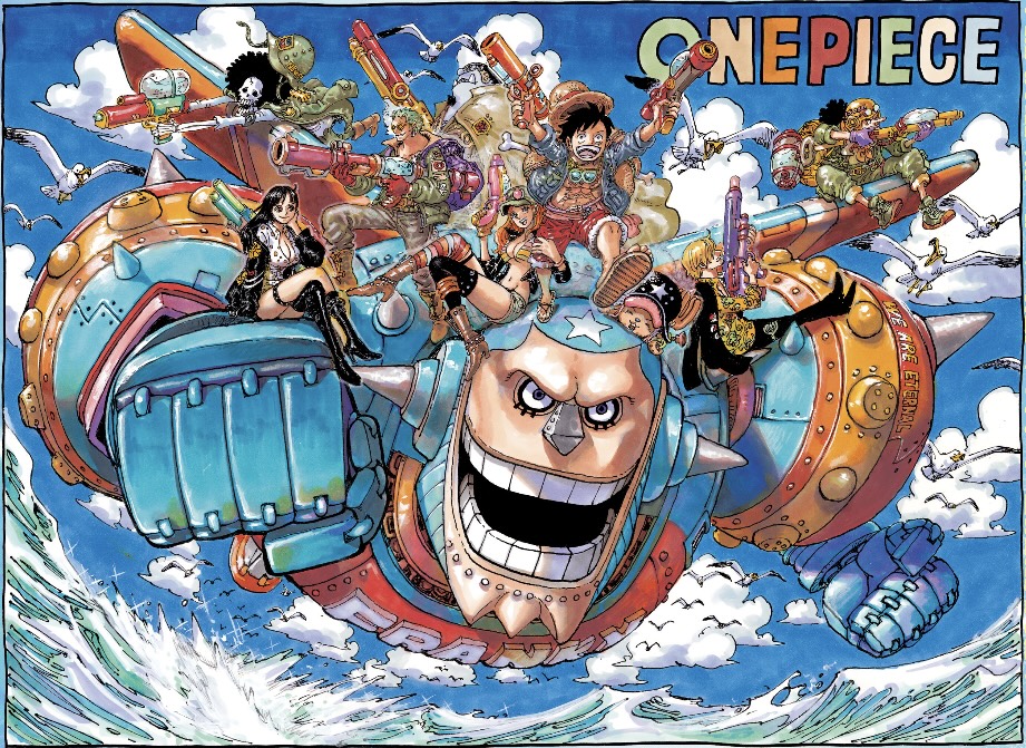 ワンピース 第1134話 巻頭カラー