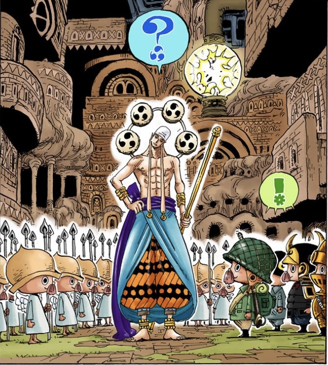 ワンピース 第469話 エネルのスペース大作戦Vol.34「充電完了!! 感謝された破壊者」