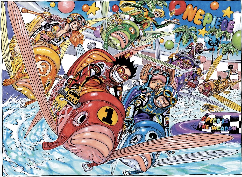ワンピース 第1143話 巻頭カラー