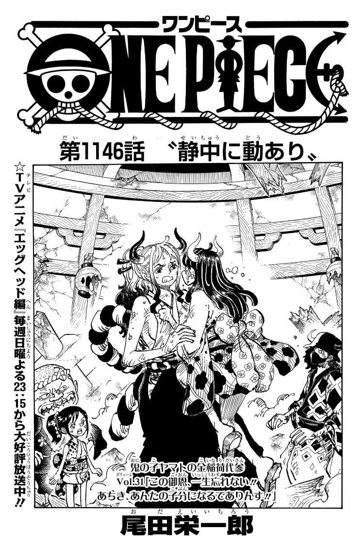 ワンピース 第1146話 扉絵
