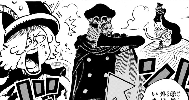 ワンピース 第1145話 コロンと軍子