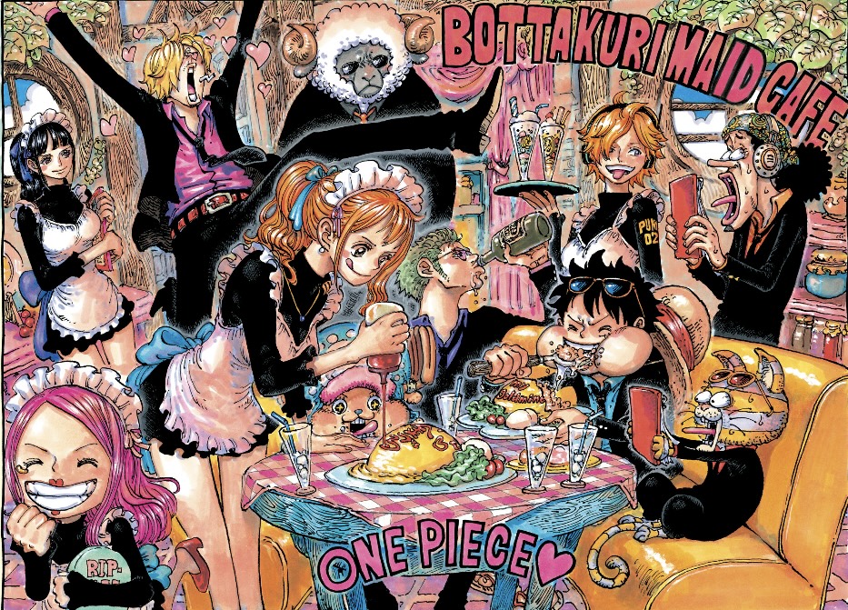 ワンピース 第1149話 巻頭カラー