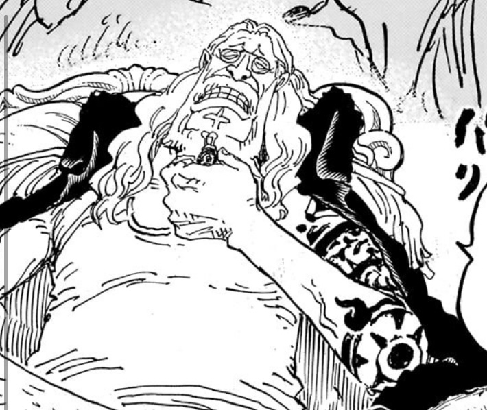 ワンピース 第1140話 ソマーズ聖の左腕のマーク