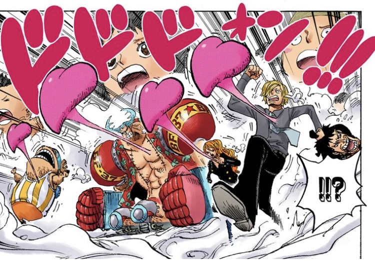 ワンピース 第661話 トラファルガー・ローが麦わらの一味の人格を移動