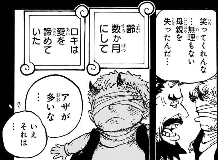 ワンピース 第1154話 ロキは愛を諦めていた