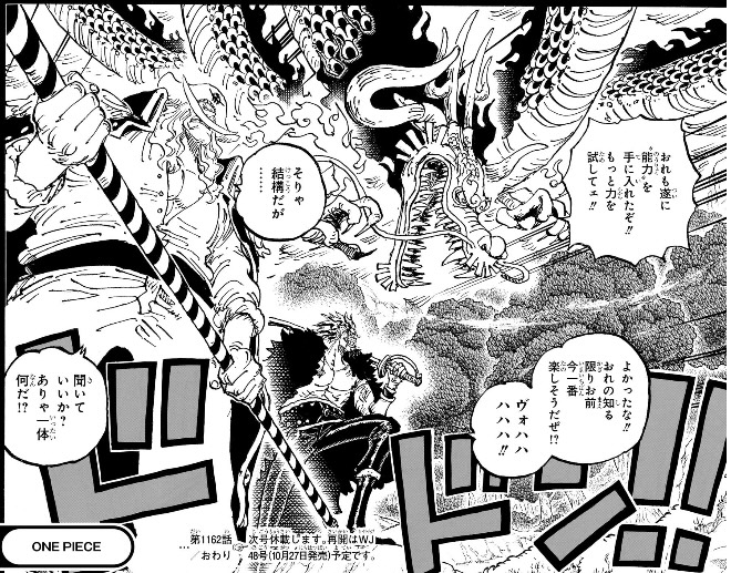 ワンピース 第1162話ーロックスの助っ人に現れたニューゲートとカイドウ