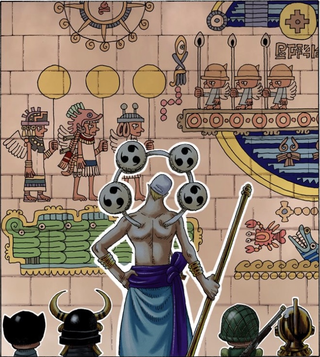 ワンピース 第472話 エネルのスペース大作戦vol.36「月の都市その名も‟ビルカ”。資源不足で青色の星へ飛ぶ」