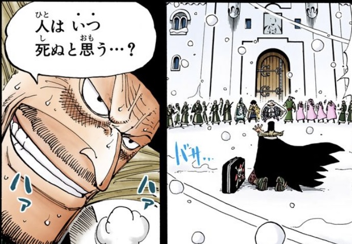 ワンピース 第145話 ヒルルク「人はいつ死ぬと思う...？」