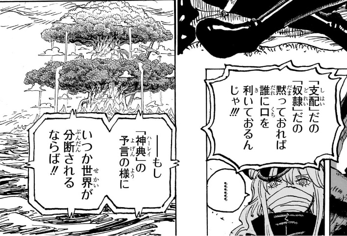 ワンピース 第1172話 ヤルル「いつか世界が分断されるならば」