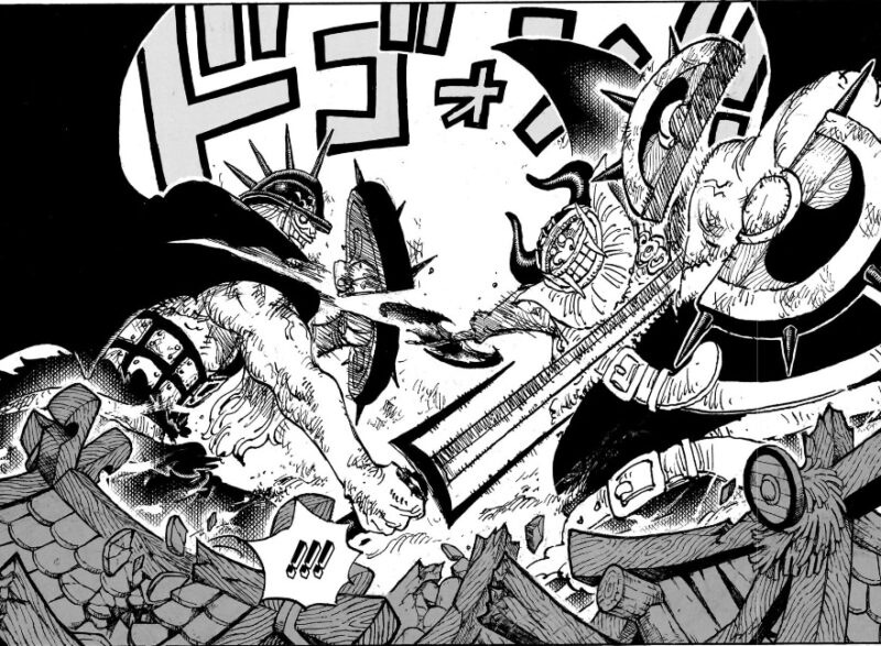 ワンピース 第1173話 ドリーとブロギーの激突