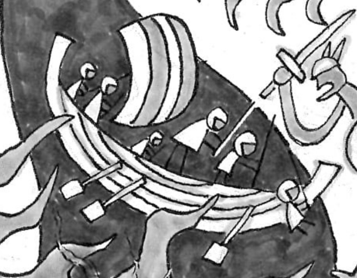 ワンピース 第1138話 壁画に描かれるのは五老星