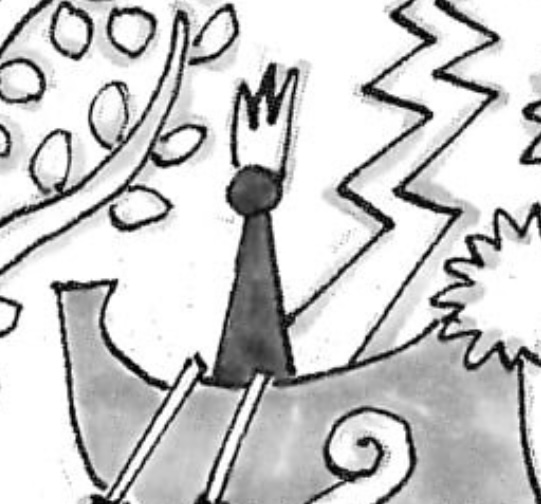 ワンピース 第1138話 壁画に描かれる船首の王