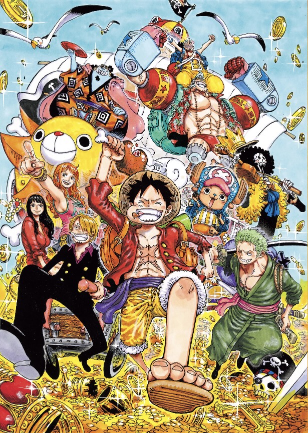 ワンピース 第1176話 巻頭カラー