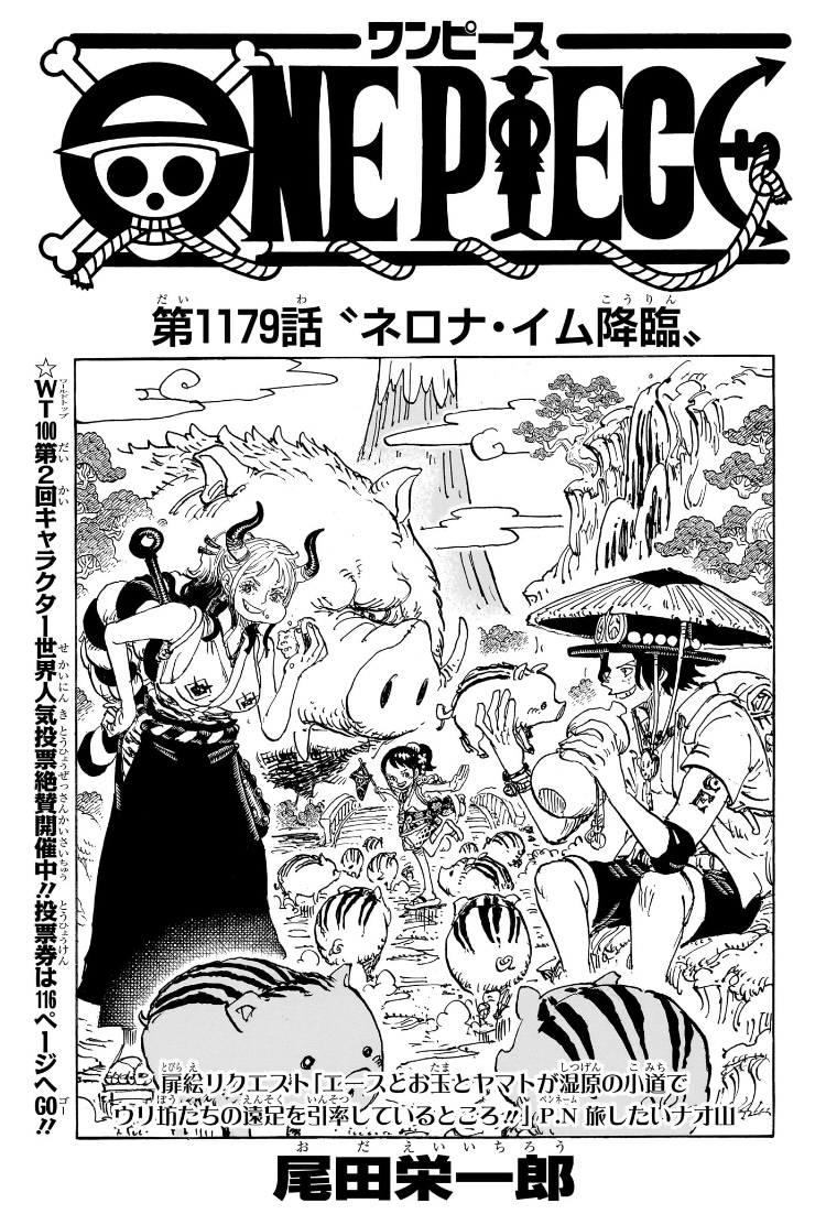 ワンピース 第1179話 扉絵