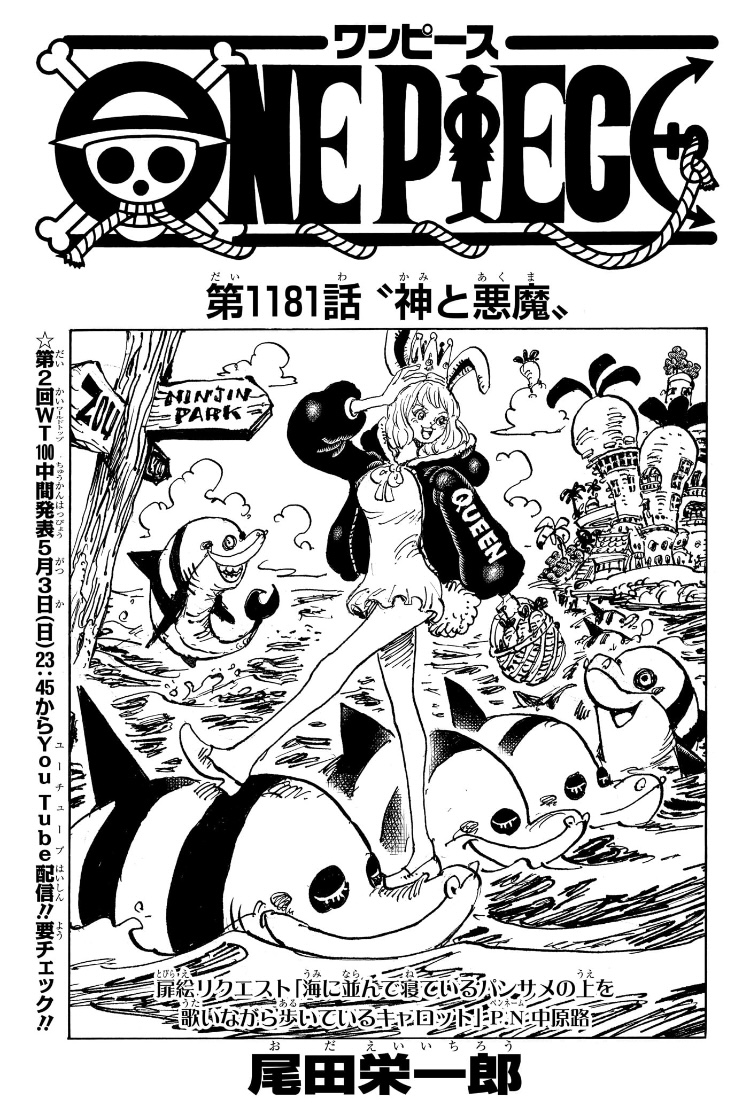 ワンピース 第1181話 扉絵