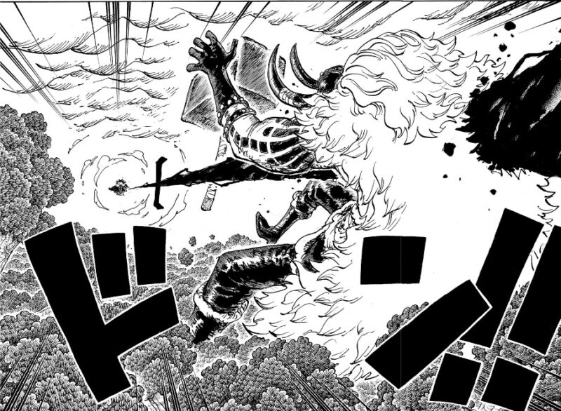 ワンピース 第1187話 イムの‟怨魔剣”で貫かれるロキ