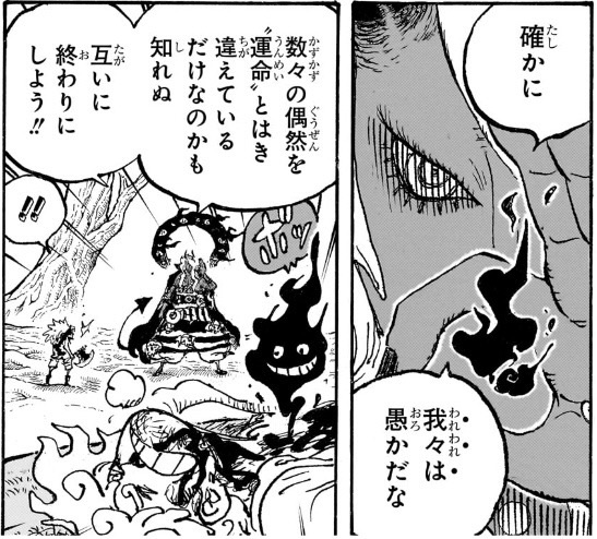 ワンピース 第1190話 イム「数々の偶然を‟運命”とはき違えていただけなのかも知れぬ」