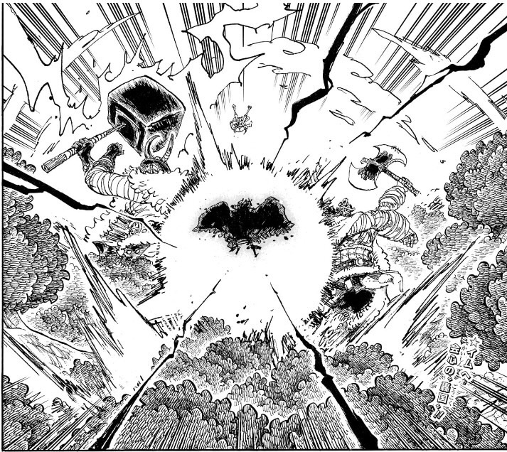 ワンピース 第1192話 ルフィ達の攻撃がイムにヒット